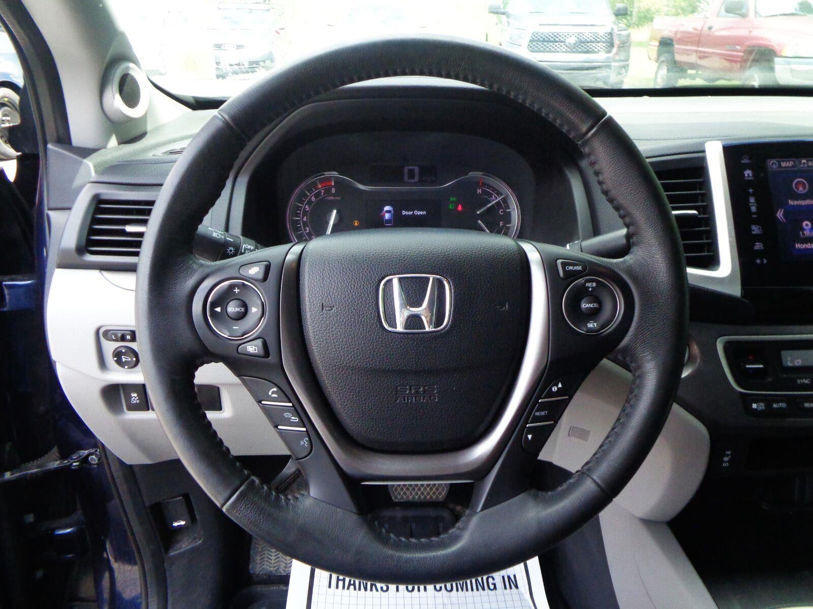 2017 Honda Ridgeline AWD RTL-T