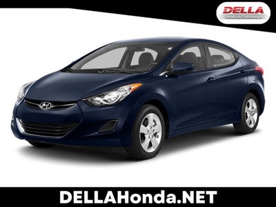 2013 Hyundai Elantra GLS PZEV Front Wheel Drive Automatic w/Manual Shift