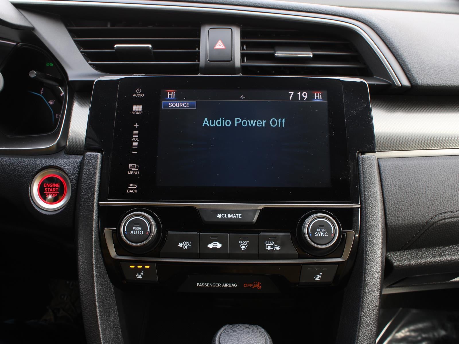 2018 Honda Civic Hatchback EX Front Wheel Drive CVT