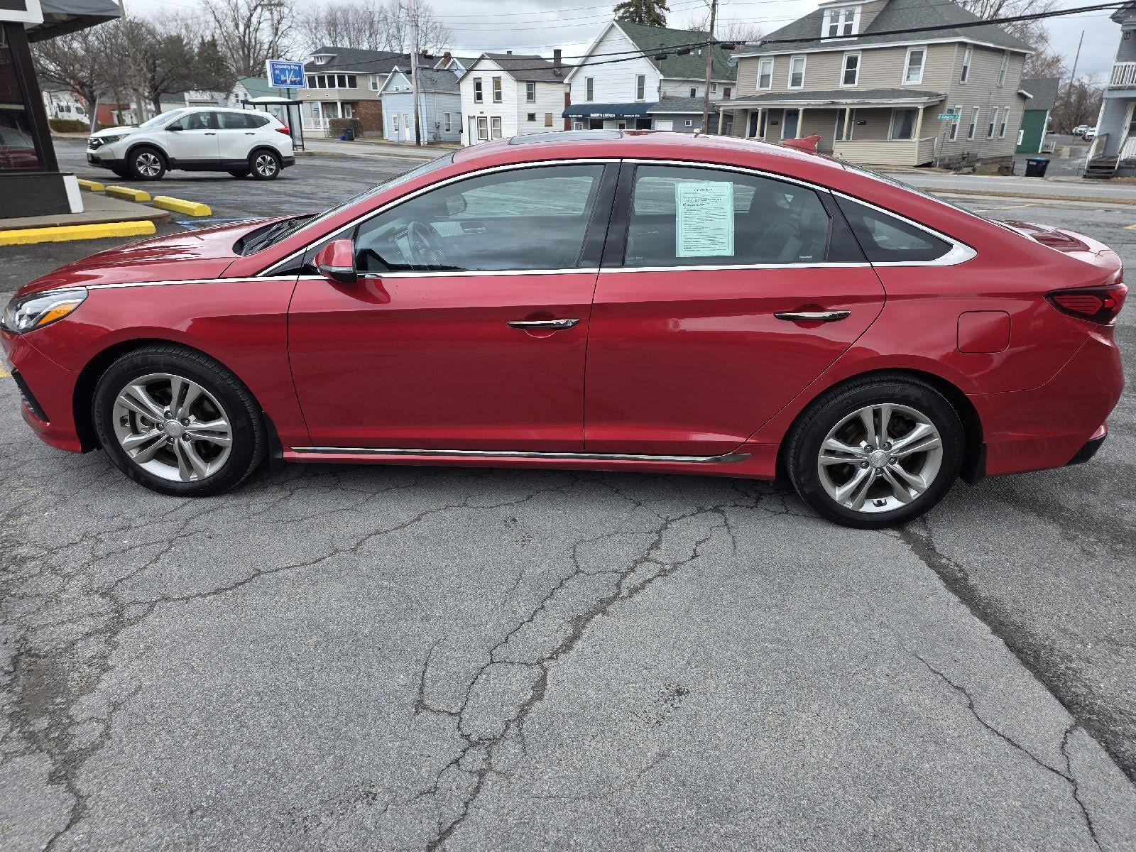 Used 2019 Hyundai Sonata Sport with VIN 5NPE34AF3KH820327 for sale in Plattsburgh, NY