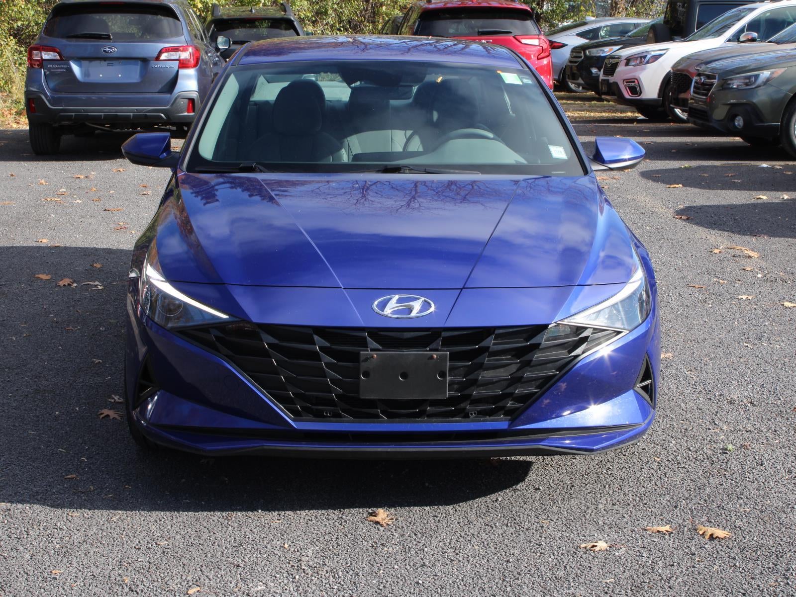 2022 Hyundai Elantra Hybrid Blue