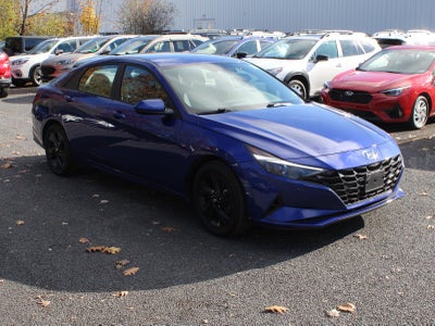 2022 Hyundai Elantra Hybrid Blue
