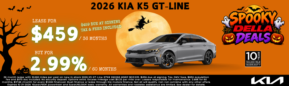 New Kia K5 Sedan Inventory in Plattsburgh, NY