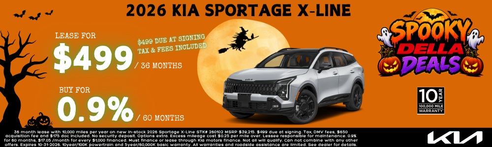 New Kia Sportage SUV Inventory in Plattsburgh, NY