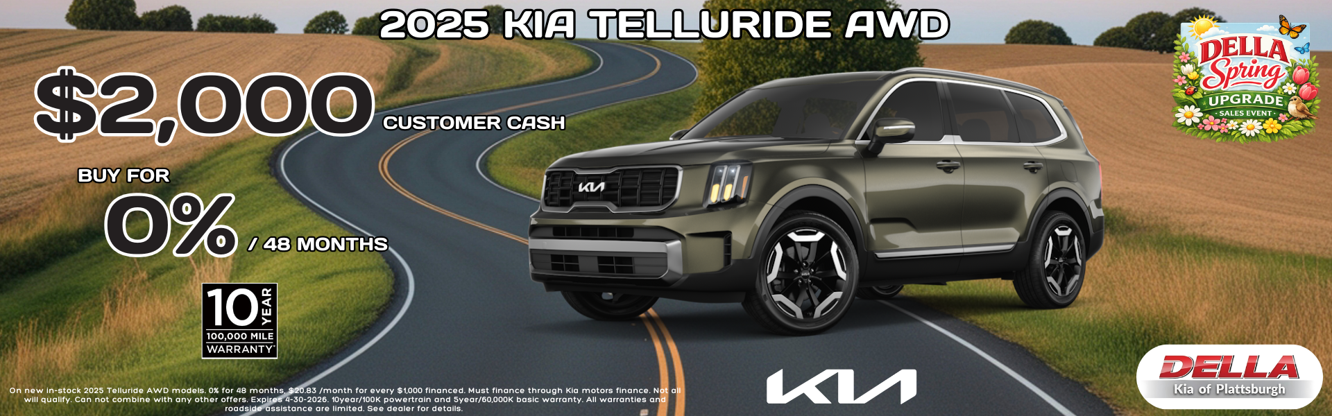 2025 Kia Telluride for sale in Plattsburgh