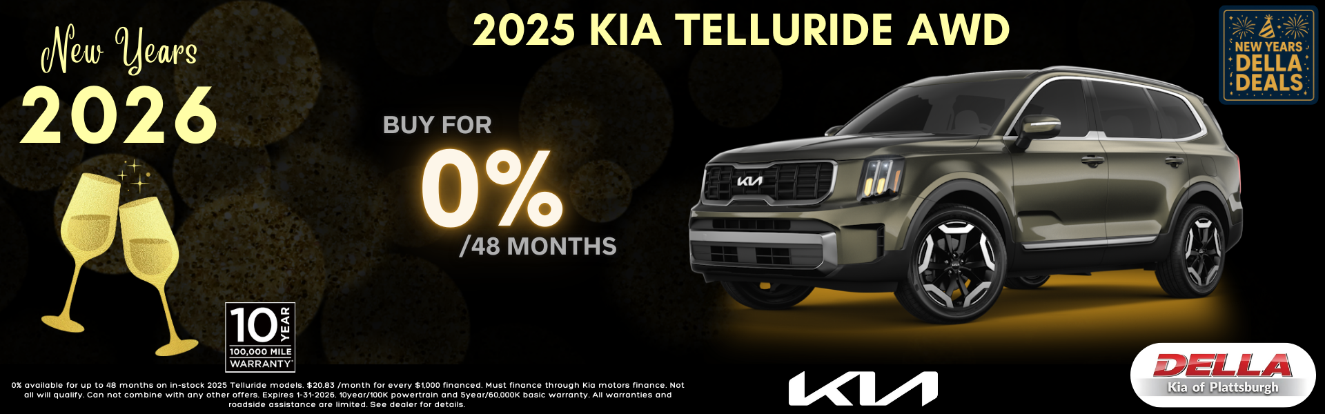 2025 Kia Telluride for sale in Plattsburgh
