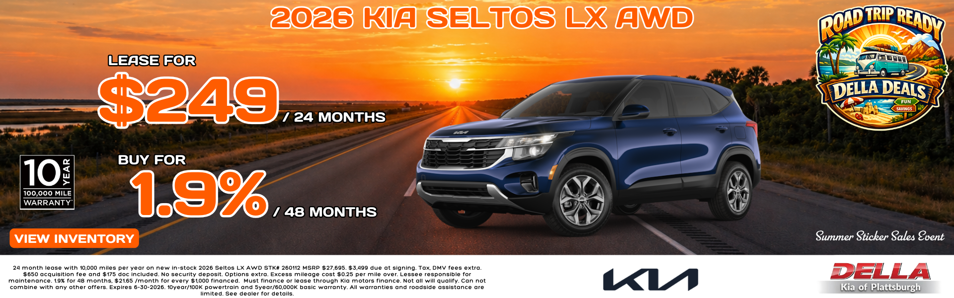 2026 Kia Seltos for sale in Plattsburgh