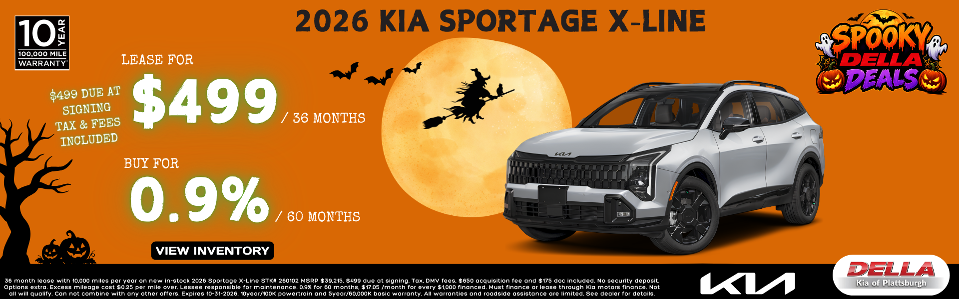 2026 Kia Sportage sale at DELLA Kia
