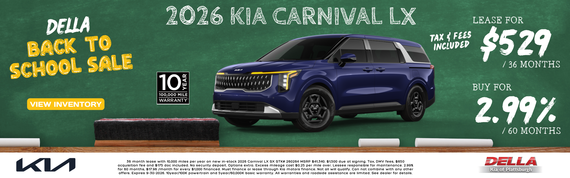 2026 Kia Carnival for sale in Plattsburgh