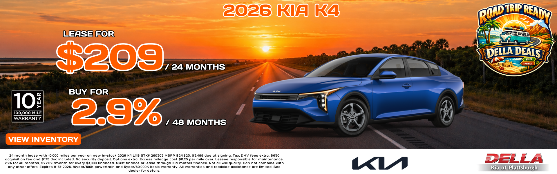 2026 Kia K4 for sale in Plattsburgh