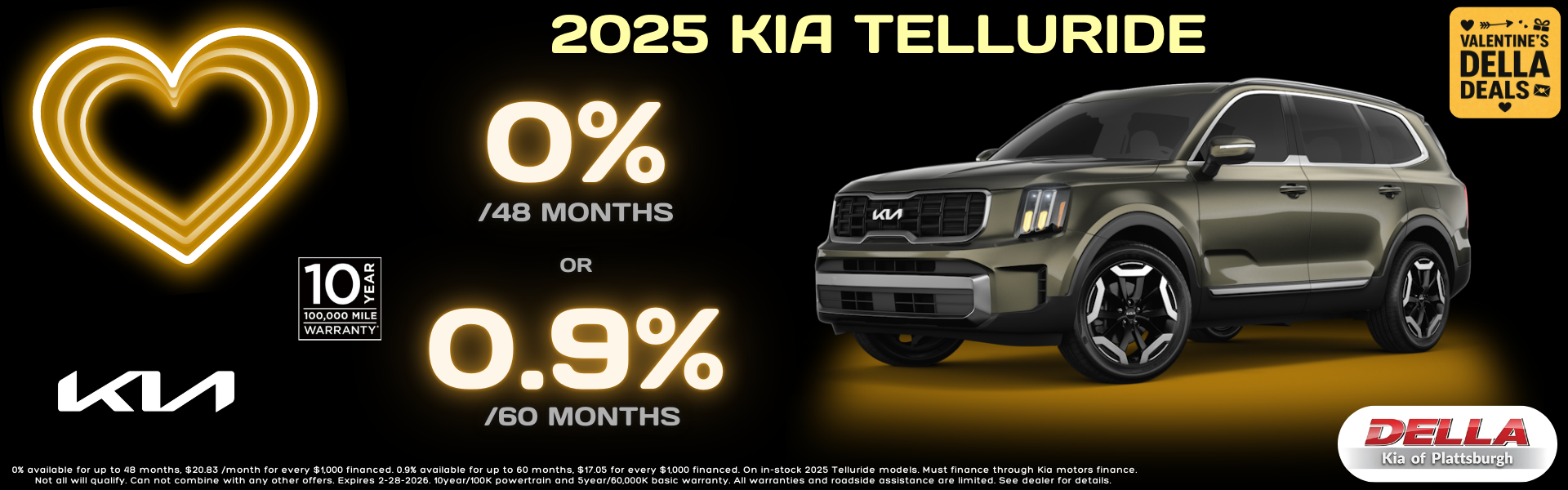 2025 Kia Telluride for sale in Plattsburgh