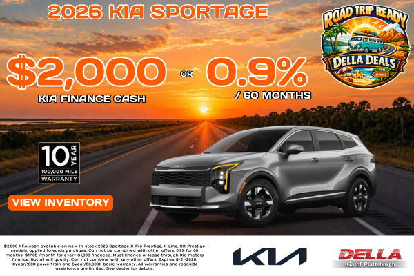 2026 Kia Sportage sale at DELLA Kia