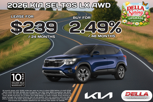 2026 Kia Seltos for sale in Plattsburgh