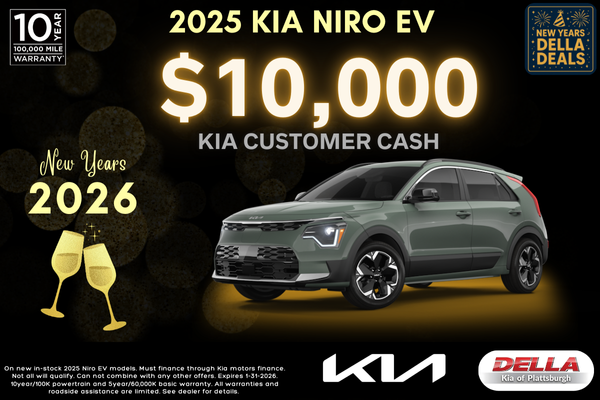 2025 Kia Niro EV Sale at DELLA Kia in Plattsburgh