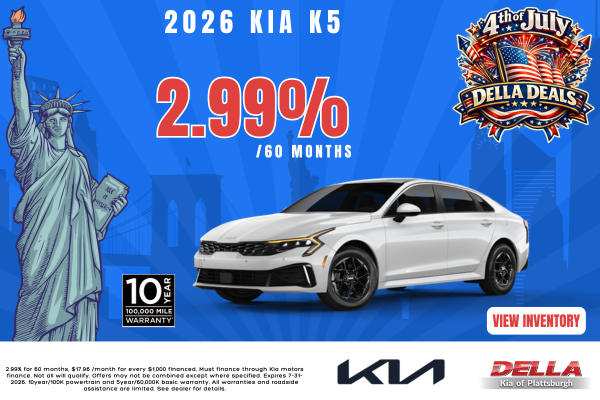 2026 Kia K5 sale at DELLA Kia in Plattsburgh