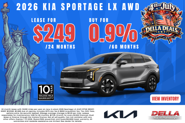 2026 Kia Sportage sale at DELLA Kia