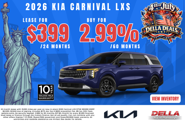 2026 Kia Carnival for sale in Plattsburgh