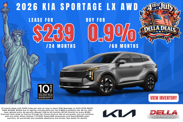 2026 Kia Sportage sale at DELLA Kia
