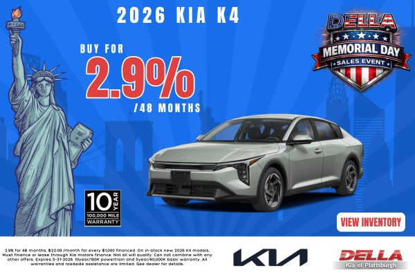 2026 Kia K4 for sale in Plattsburgh