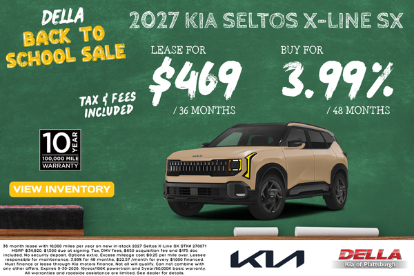 2027 Kia Seltos sale at DELLA Kia near Burlington, VT