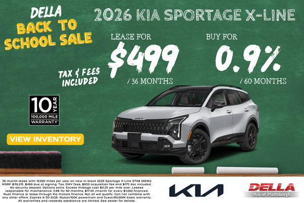 2026 Kia Sportage sale at DELLA Kia